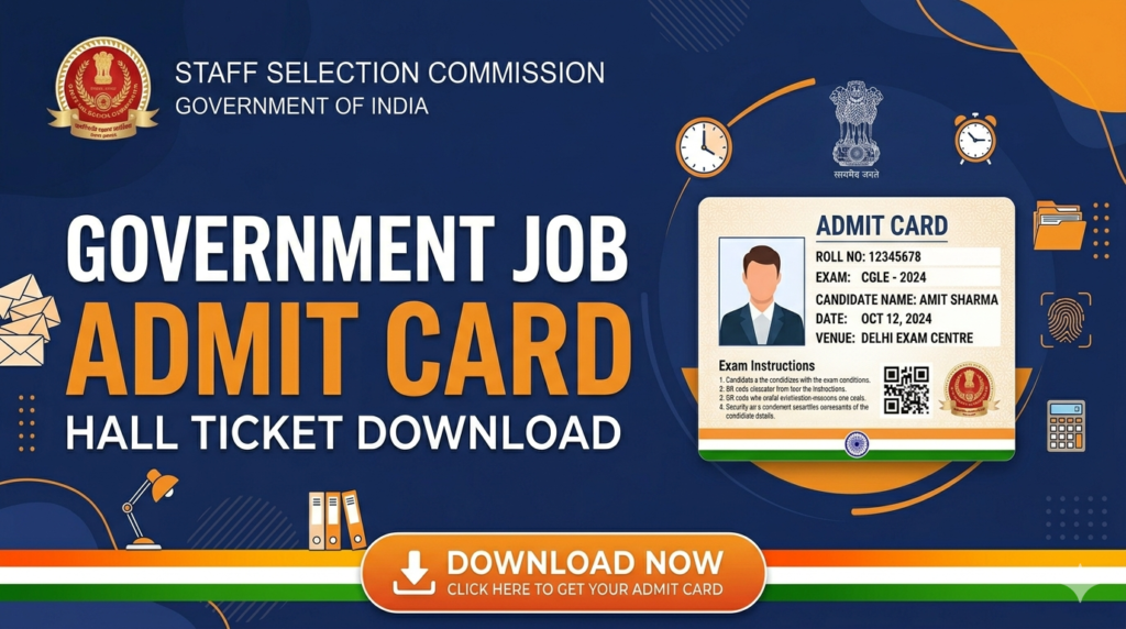 SSC GD Constable Admit Card 2026