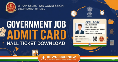 SSC GD Constable Admit Card 2026