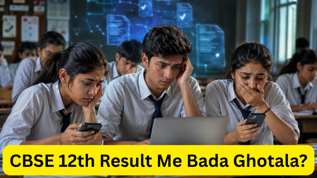CBSE Class 12 Result 2026 Controversy