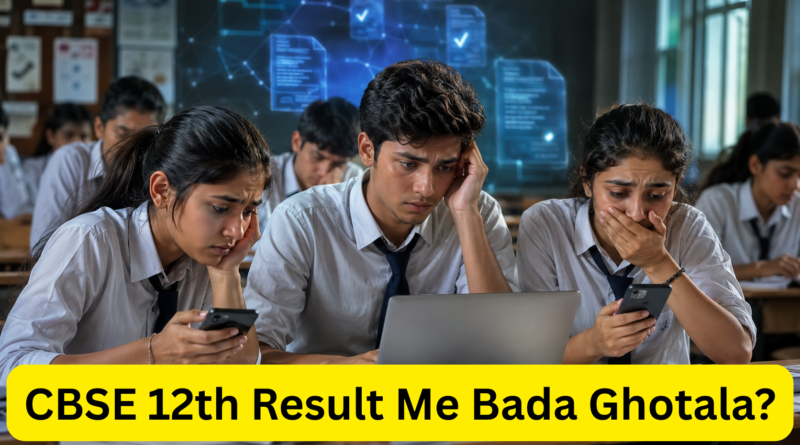 CBSE Class 12 Result 2026 Controversy