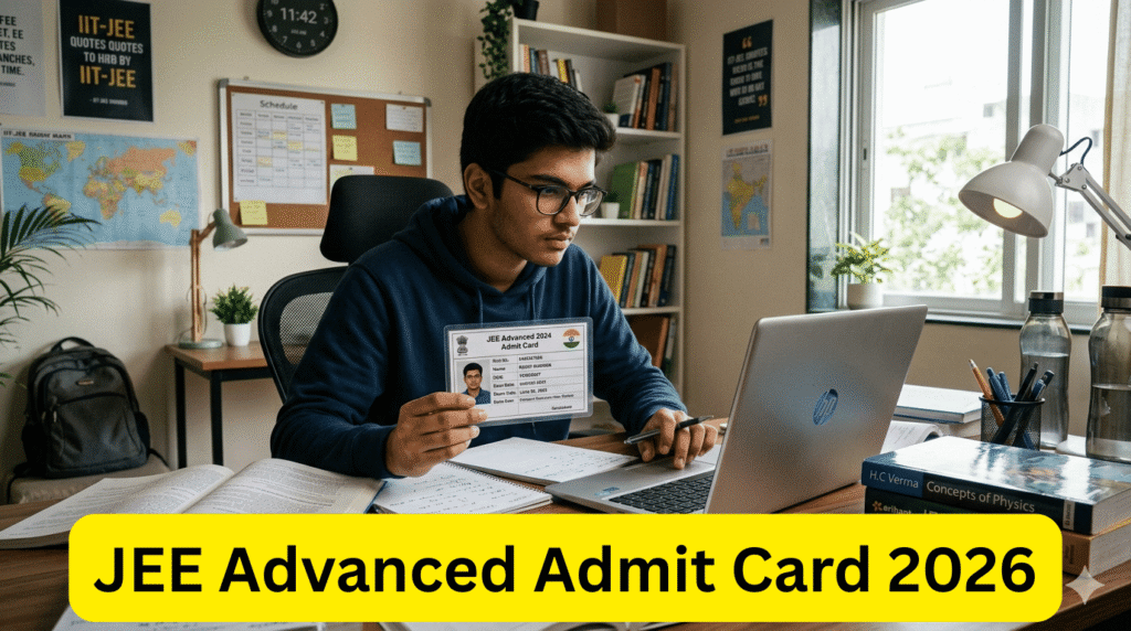 JEE Advanced Admit Card 2026
