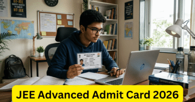 JEE Advanced Admit Card 2026